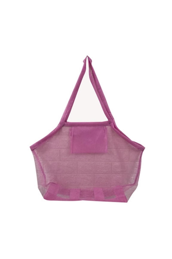 Christmas Toys Large Beach Toy Mesh Bag Kids Shell Collecting Bag Sand Toy Large