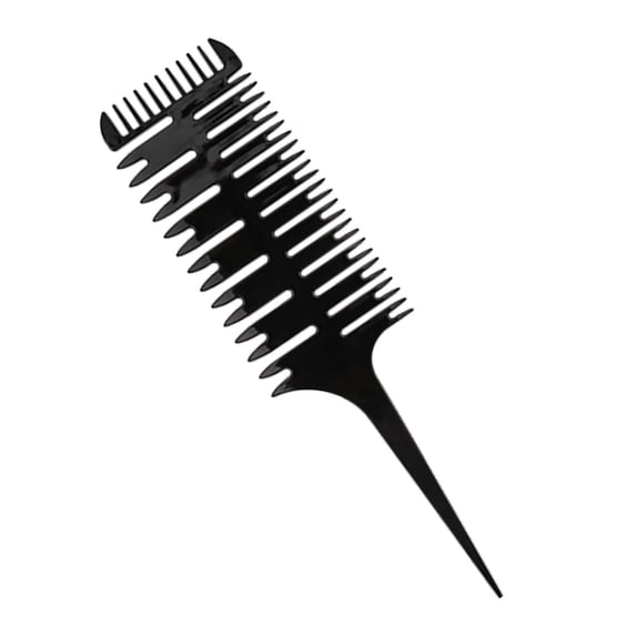 Kayannuo Double-sided Wide Fine Tooth Highlighting Comb Hairdressing Comb Hairtool