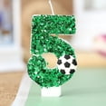 thumbnail image 1 of Kayannuo Easter Clearance Soccer Birthday Candle 9th Soccer Cake Topper Decor Nine Year Candles Green Glitter Number 9 For Cupcake Topper Decorations Birthday Party Kids Adults, 1 of 3