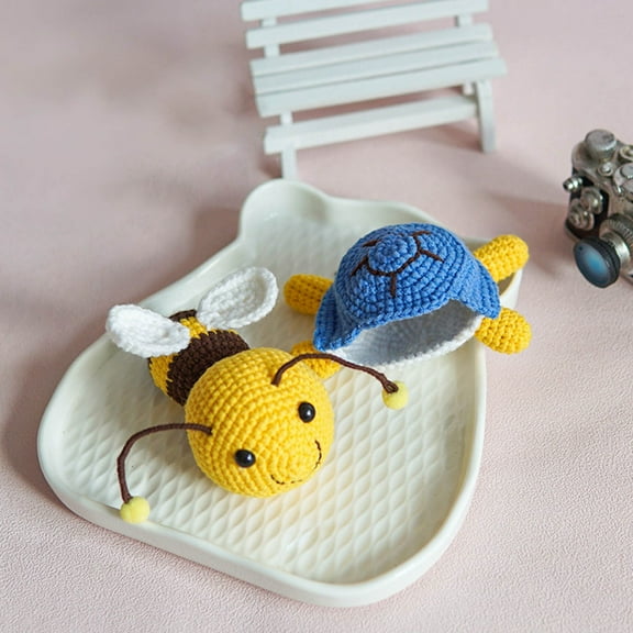 Kayannuo Easter Turtle Bee Crochet Kit For Beginners - DIY And Complete Crochet Kit For Beginners, Experts, Adults And Kids, Multicolor Beginner Craft Set Includes Yarn, Hook,