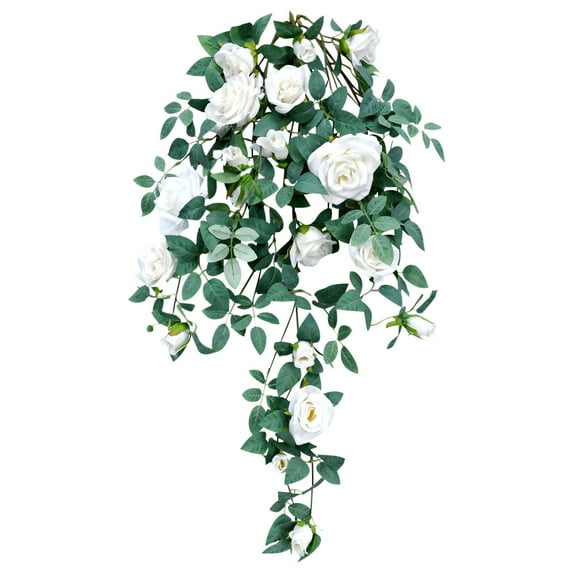 Kayannuo Easter Living Room Decor Clearance Simulated Plant Stems For Outdoor Spring Decoration Realistic Rose Bouquets For Home Porch Terrace Balcony Garden Outdoor Parties Spring Decor