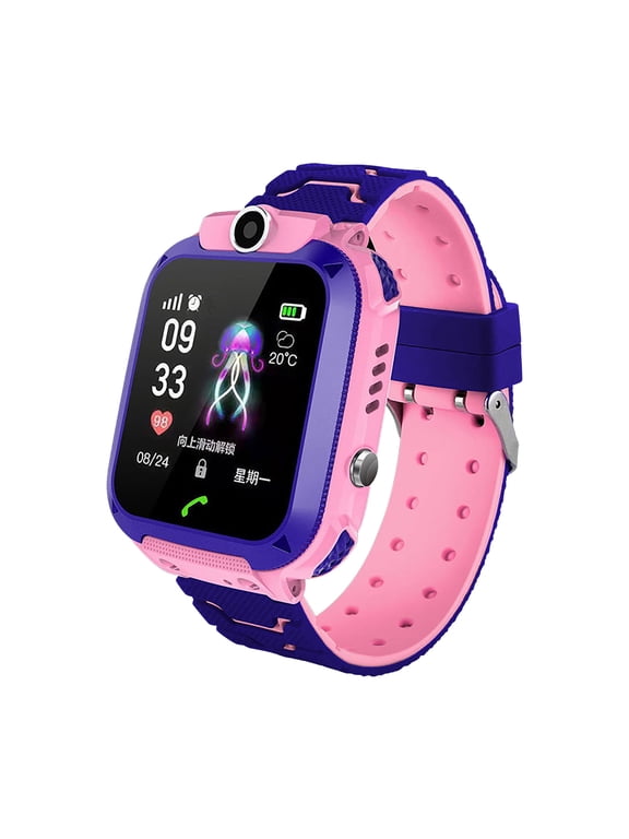 Girls' Smart Watch - Music, Camera & Call Features | 3-12 Year Olds - Pink Unicorn Design - Learning & Fun, Perfect for Kids