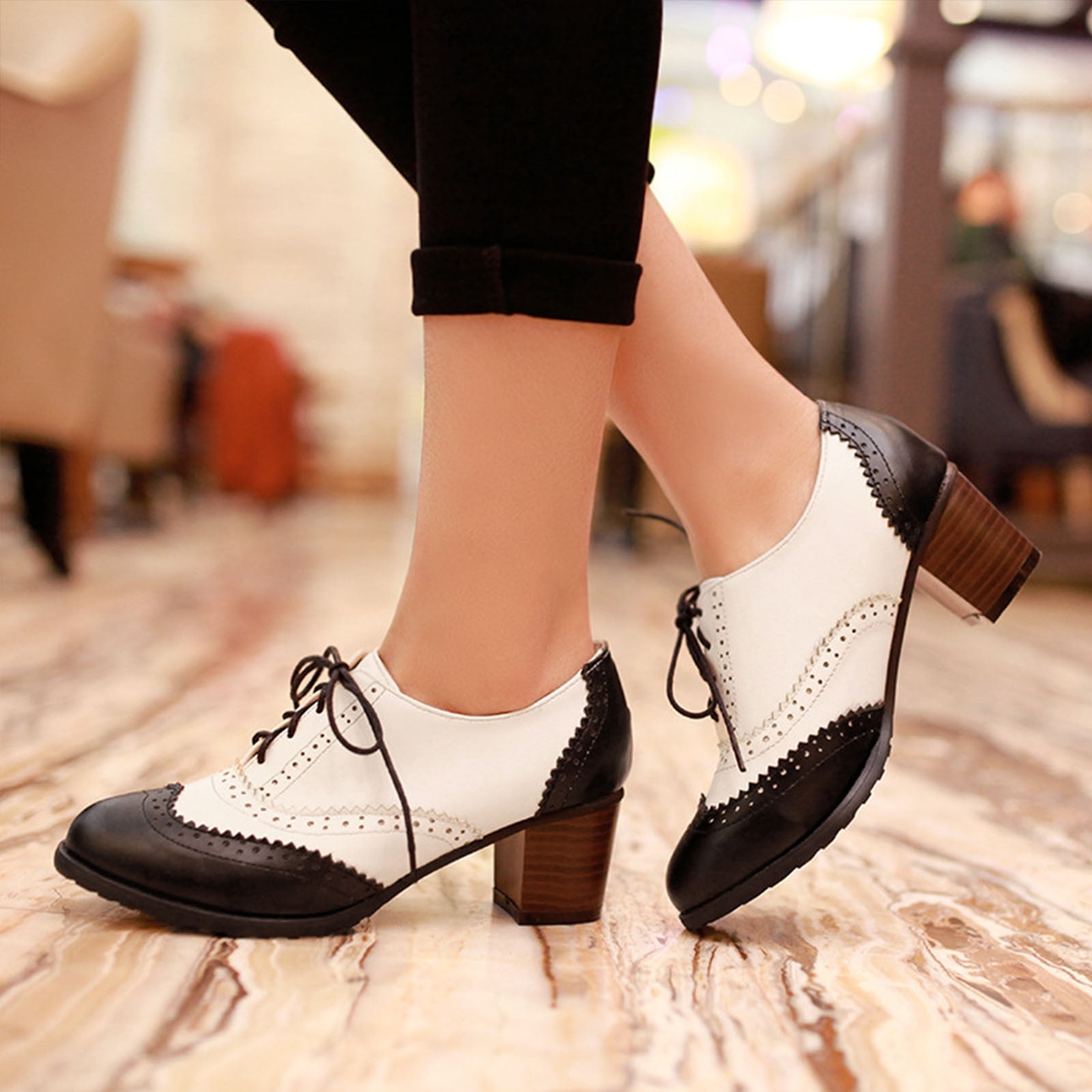 Kayannuo High Heel Boots Clearance Summer Womens Sandals Women High Heel  Shoes Fashion Lace-up Pointed Toe Retro Casual Boots British Style High  Heels for Women Homecoming Gifts - Walmart.com