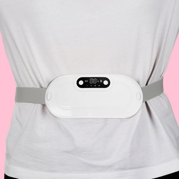 Kayannuo Home Essentials Abdominal - 3 Vibration/Heating Modes Charging Abdominal Instrument For Women/Friend/Adult Mother's Day Gifts Valentine's Day Gifts Gifts for Women and Men( White)