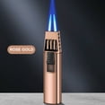 thumbnail image 1 of Kayannuo Home Essentials Windproof Straight Torch Blue Flame Lighter Butane Torch Turbine Torcher Inflatable Gas Windproof Lighter Refillable Butane Lighter For Outdoor BBQ Baking, 1 of 3