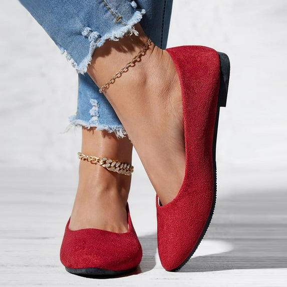 Kayannuo Loafers Women Shoes Summer Womens Shoes Fashion Women Casual Cusp Head Comfy Casual Shoes