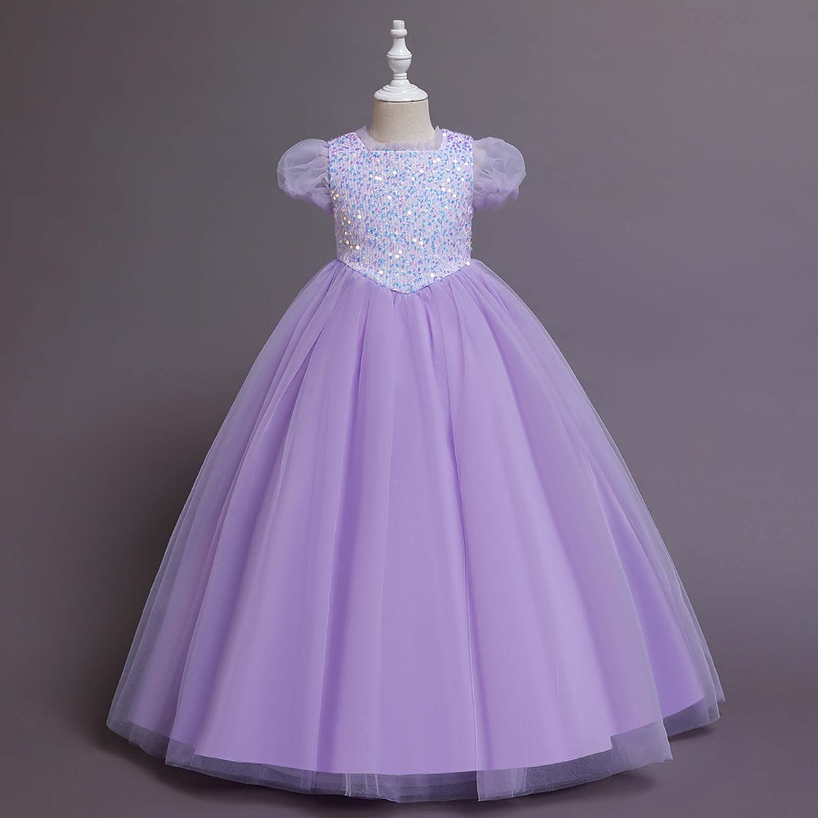 Children's Sequin Princess Dress