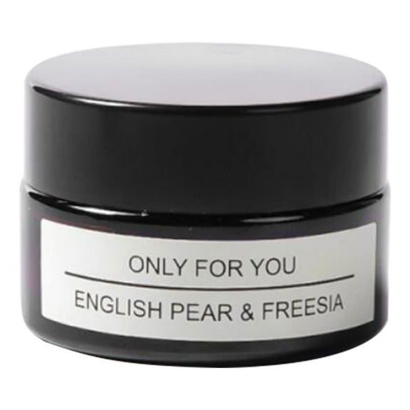 Kayannuo Room Decor Candle Aromatherapy Soy Wax Creative Test Frag-rance Glass Candle Graduation Gifts for Her (British Pear and Freesia)