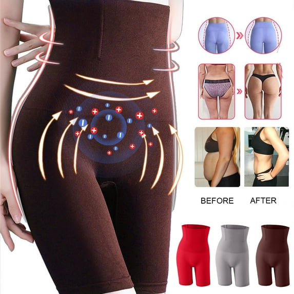 Kayannuo Shapewear Shorts for Women Shapewear for Women Ladies Body Shaper Abdominal Lifter Hip Shaper High Waist Stretch Slimming Body Shapewear Shaping Pants Maternity Shapewear Shorts