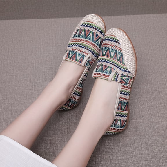 Kayannuo Shoes for Women Fall Fashion Women Ventilate Casual Round Head Comfy Casual Shoes