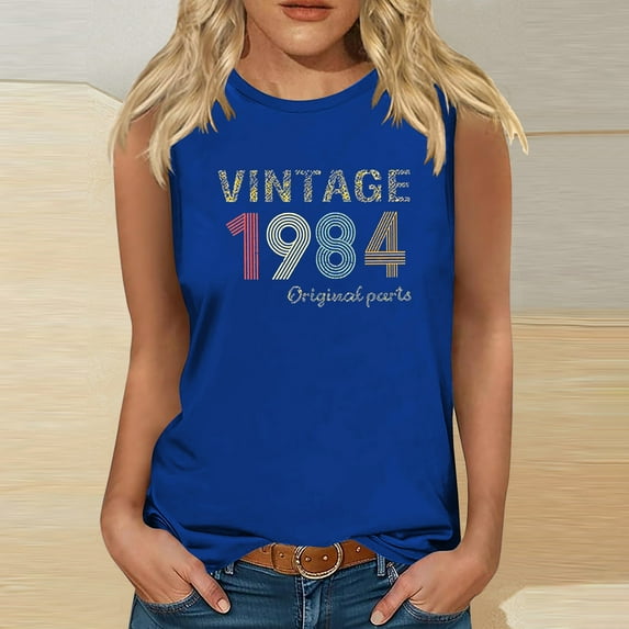Kayannuo Short Sleeve Womens Tops Graphic Tees Women Valentine's Day 1964 Vintage Shirt For Women 60th Birthday Gifts 1964 Birthday Gifts Idea Retro Short Sleevel T Shirts Party Tops Tees