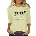 thumbnail image 1 of Kayannuo Short Sleeve Womens Tops Graphic Tees Women Valentine's Day Women Long Sleeves Letter Print Casual Tops Blouse T-shirt, 1 of 1
