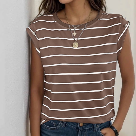 Kayannuo Short Sleeve Womens Tops Graphic Tees Women Valentine's Day Women's Fashion Printed Short Sleeves Blouse Round Neck Casual Tops