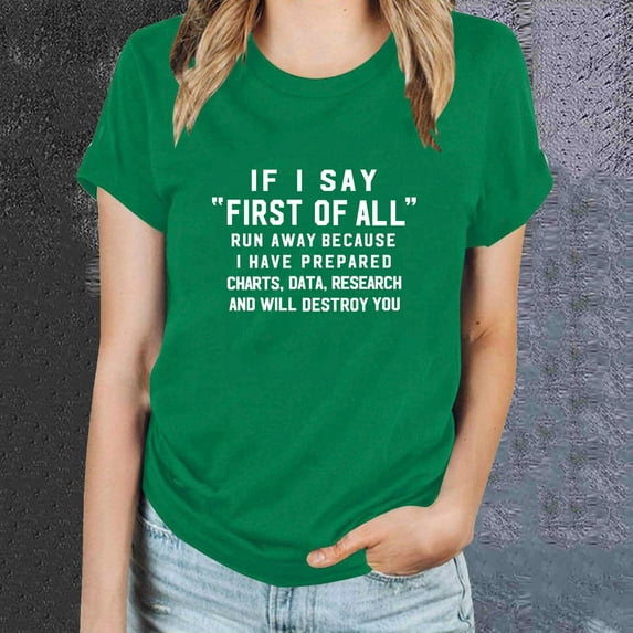 Kayannuo Short Sleeve Womens Tops Graphic Tees Women Valentine's Day Women's Letter Printed Short Sleeved Top