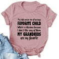 thumbnail image 1 of Kayannuo Short Sleeve Womens Tops Graphic Tees Women Valentine's Day Women Summer Fashion Casual Letters Print Shirt Short Sleeve Tee Tops, 1 of 3