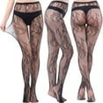 thumbnail image 1 of Kayannuo Stockings Women Pantyhose Sheer Tights for Women Women Pants Mesh Perspective Leggings Plus Size Fishnet Netting Stockings Valentine's Day Gifts, 1 of 3