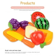 Kayannuo Toddler Toys Christmas Clearance 6PCS Cutting Fruit Vegetable Food Pretend Play Children Kid Educational Toy Kids Toys Gifts