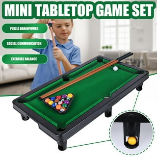Totes Tabletop Portable Mini Pool Table 20 x 12.2 x 3.5 COMPLETE SET -  NOB