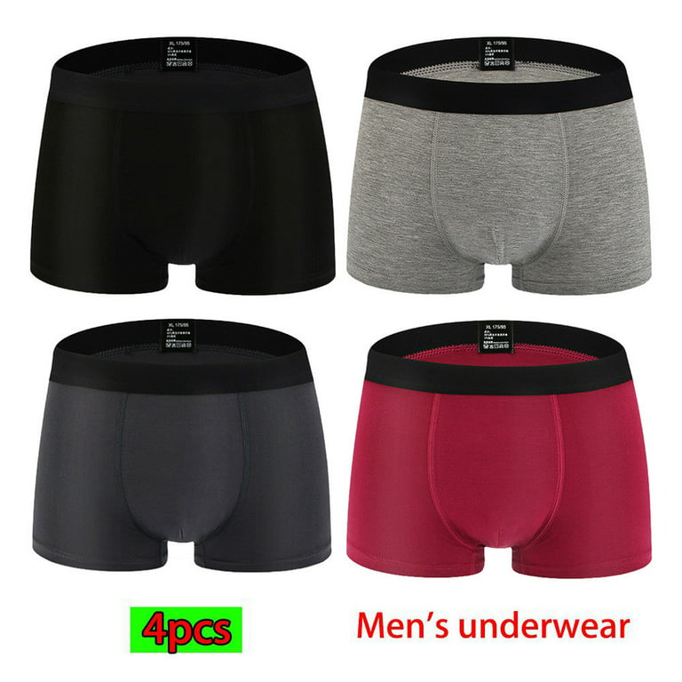 Kayannuo Underwear For Men Christmas Clearance 4 Pack Men's