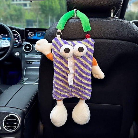 Kayannuo Valentines Day Decorations Car Tissue Box Hanging Cute Car Seat Back Tissue Hanging Bag Car Tissue Box Accessories Home Decor