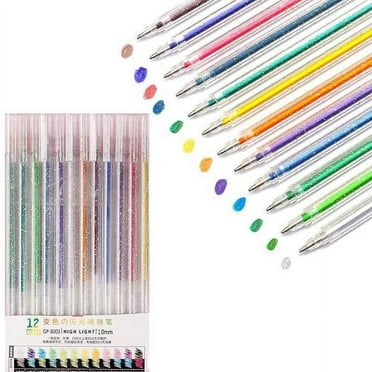 Kayannuo Valentines Day Gifts Colorful Glitter Gel Pen, Colorful Pen, Fluorescent Pen, Student And ren's Color Pen 1.3ml