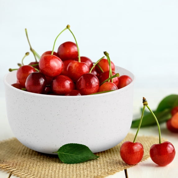 Kayannuo Plastic Bowls- Microwave- Dishwasher Safe Cereal Bowl Large 11x6cm X 1pcs Home Decor