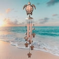 thumbnail image 1 of Kayannuo Turtle Wind Chime For Outside Sea Turtle Gifts For Women 35IN Windchimes Outdoors Turtle Decor For Outdoor Garden Yard Home Beach Wind Chimes Gift Home Decor, 1 of 4