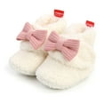 thumbnail image 1 of Kayannuo Winter Boots for Toddler Infant Kids Girl's Baby Soft Cotton Shoes Toddler Bow-knot Warm Shoes, 1 of 7