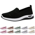 thumbnail image 1 of Kayannuo Women's Slip-On Walking Tennis Shoes Low Top Comfortable Casual Travel Work Driving Sneaker omen's Woven Orthopedic Breathable Soft Shoes Arch Support, Anti-Skid Sports Shoes, 1 of 9