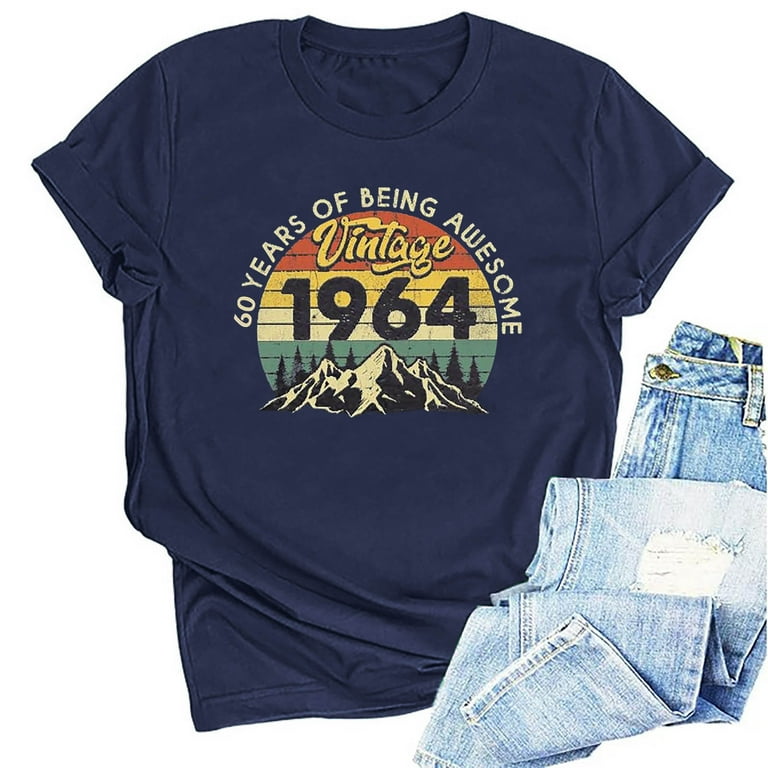 Womens 60th Birthday Gift Ideas Funny T Shirt For Women Womens 60th Birthday Gift Ideas Funny T Shirt For Women
