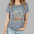 thumbnail image 1 of Kayannuo Womens Blouses Short Sleeve T Shirts for Women Valentine's Day Women's Fashion Printed Round Neck Short Sleeved Top Hort Sleeve Round-Neck Blouses Shirts, 1 of 4