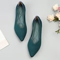thumbnail image 1 of Kayannuo Womens Shoes Shoes for Women Womens Casual Comfortable Lightweight Fashion Flat Shoes Ladies Flat Shoes Solid Color Pointed Toe Flat Soft Sole Shoes, 1 of 5