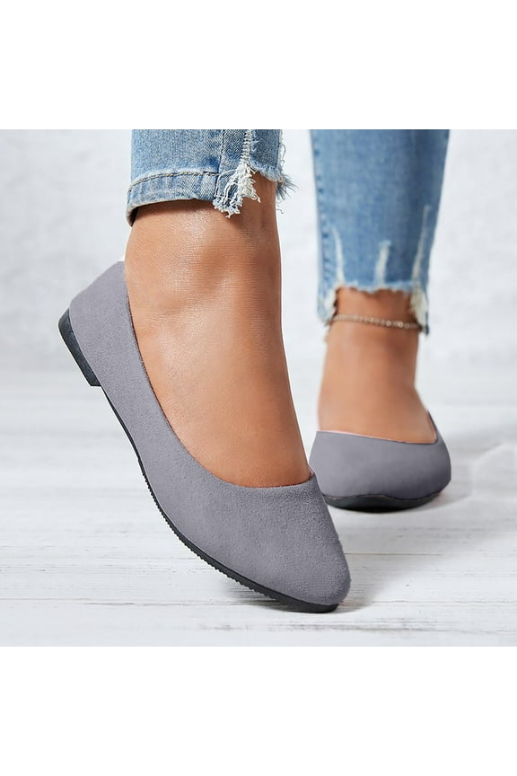 Womens Shoes Summer Womens Fashion Fashion Women Casual Cusp Head Comfy Casual Shoes