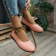 thumbnail image 1 of Kayannuo Womens Shoes Summer Womens Fashion Round Toe Flat Single Shoes Women's Shoes Athletic Casual Shoes Knitted Knitting Shoes Work Shoes, 1 of 7
