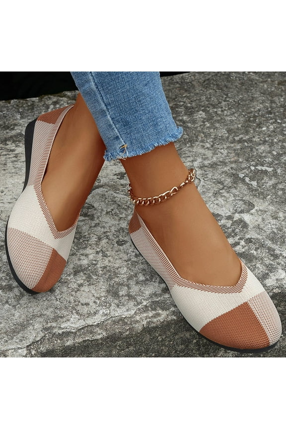 Womens Shoes Summer Womens Fashion Women Slip-on Tassel Knit Top Platform Loafers Casual Comfortable Shoes Indoor Outdoor