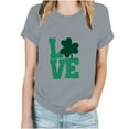 thumbnail image 1 of Kayannuo Womens Tops Shirts for Women St. Patrick's Day Women's Fashion Crewneck Printed Short Sleeve T-shirt Casual Loose Shirt Tops, 1 of 4