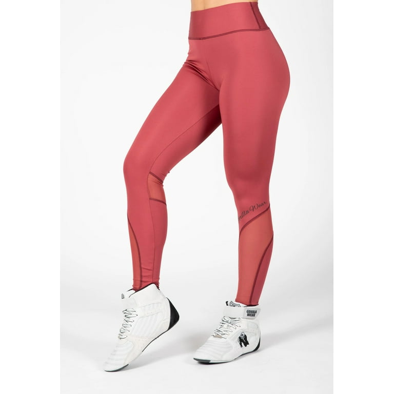 Nike One Tight Leggings In Burgundy-red | ModeSens