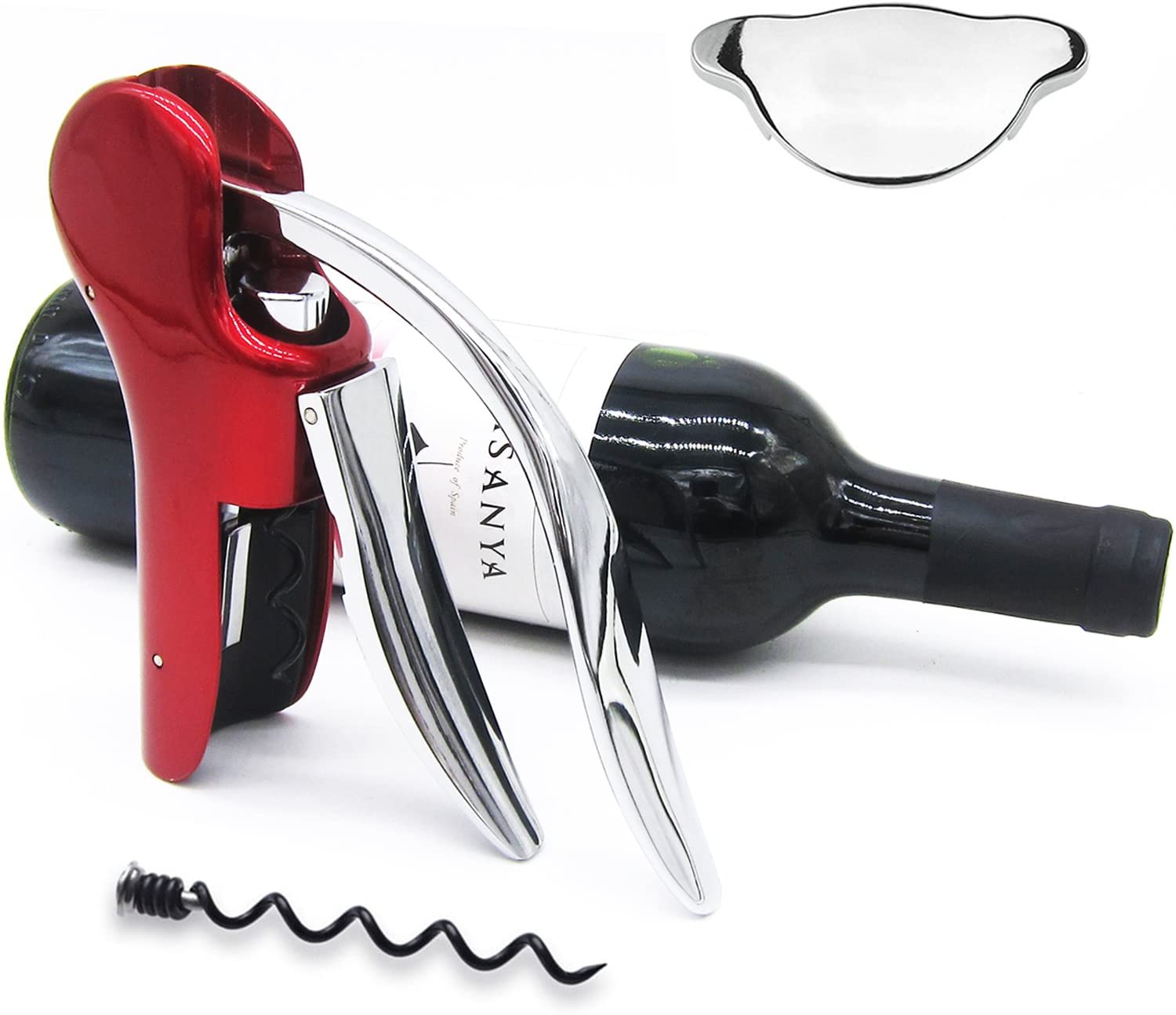 Kaycrown Professional Zinc Alloy Power Wine Opener Corkscrew Set with