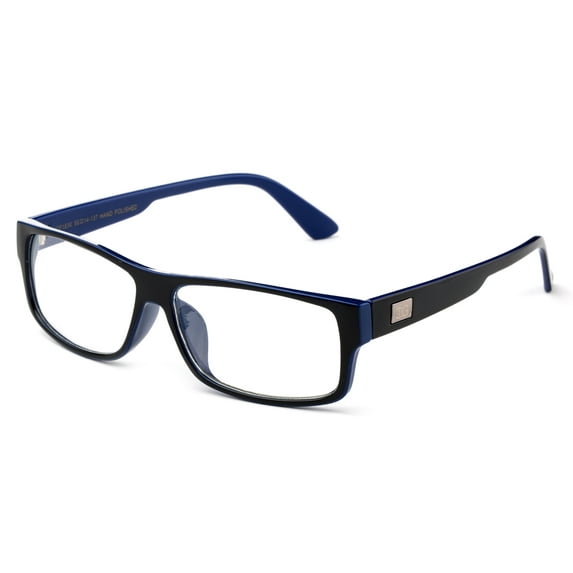 "Kayden" Retro Unisex Plastic Fashion Clear Lens Glasses