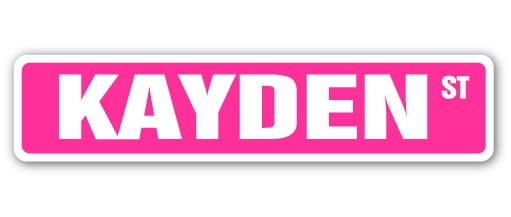 Kayden Street [3 Pack] of Vinyl Decal Stickers |for Laptop Car ...