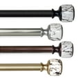 thumbnail image 1 of Kaylee 1" Single Curtain Rod, 48-84 inches- Light Gold, 1 of 2