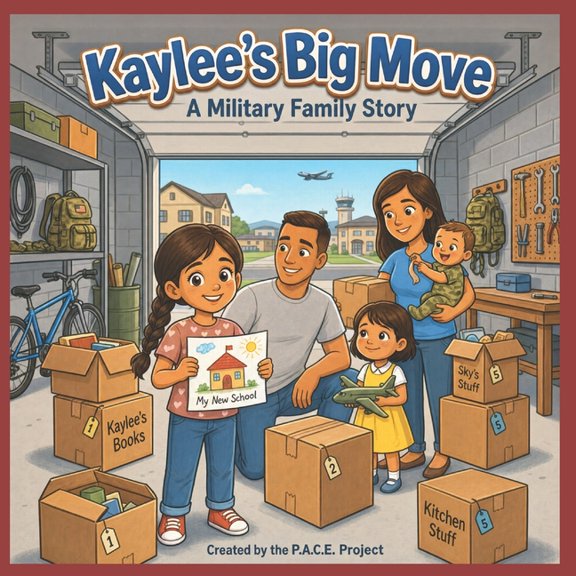 Kaylee's Big Move: A Military Family Story, (Paperback)