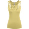 thumbnail image 1 of Kaylee_xo Sexy Women's Low-cut Crochet Sleeveless Summer Racerback Tank Top Shirt Blouses, 1 of 1