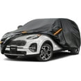 thumbnail image 1 of Kayme 6 Layers Waterproof PE Car Cover, Custom Fit for Kia Sportage (1994-2025), Black, 1 of 6