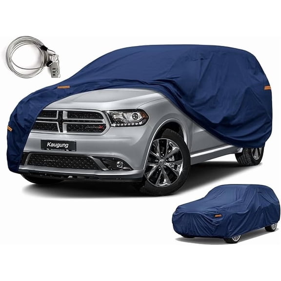 Kayme Custom Fit SUV Car Cover for Dodge Durango (1998-2026), Waterproof Outdoor Protection, Breathable Dodge Durango SUV Car Cover