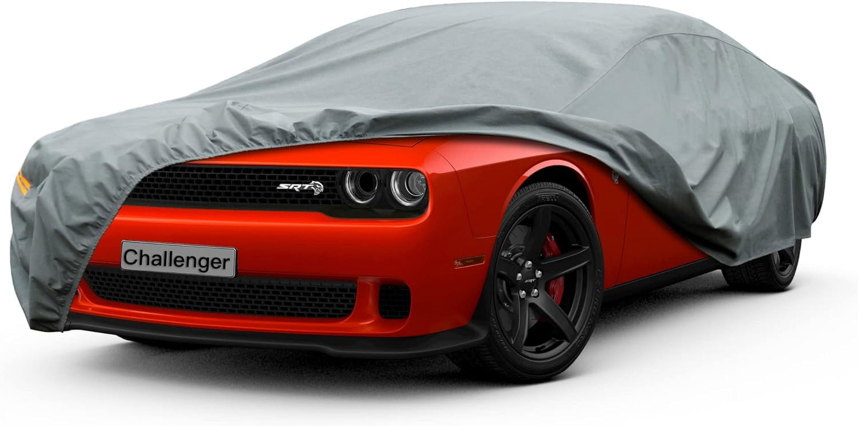 Kayme Heavy Duty Car Cover Custom Fit Dodge Charger (2006-2023), Waterproof  All Weather for Automobiles, Full Exterior Covers Sun Rain UV Protection. 