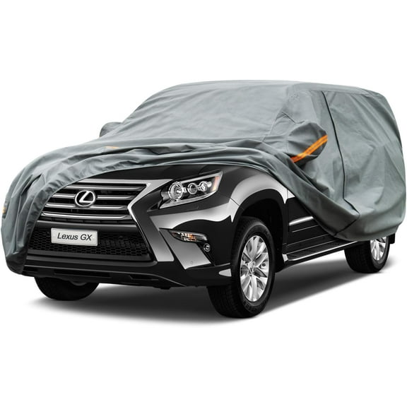Kayme Heavy Duty Outdoor Nonwoven Car Cover, Custom Fit Lexus GX460 GX550 (2009-2025), Waterproof All Weather for Automobiles