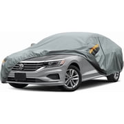 Kayme Heavy Duty Outdoor Nonwoven Car Cover, Custom Fit Volkswagen VW Passat 1996-2022, Waterproof Rain Snow Sun Protection