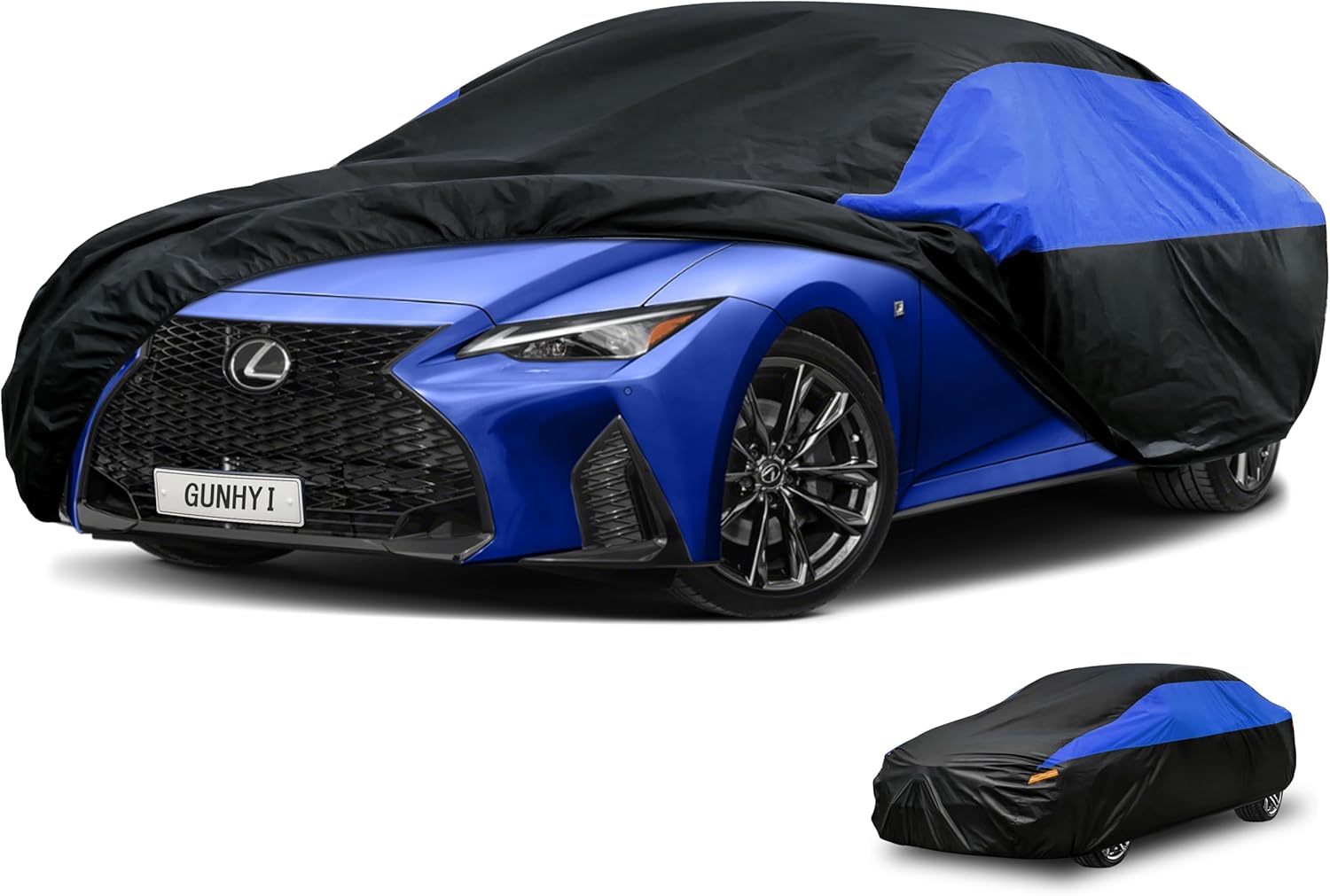 Custom-Fit Car Cover For Toyota Land Cruiser / Lexus LX (2007-2025) - Waterproof, All-Weather Protection With Zipper