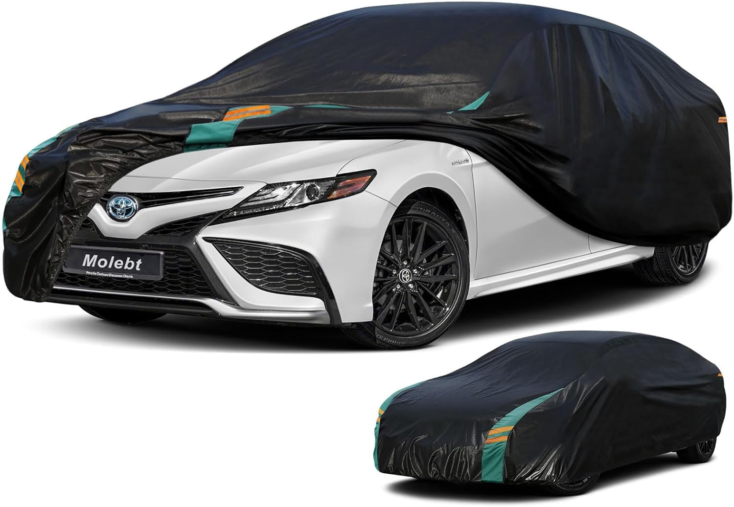 Kayme Waterproof All Weather Sedan Car Cover, Universal Fit for Toyota ...